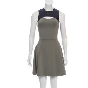 CUT25 BY YIGAL AZROUËL Colorblock A-Line Dress